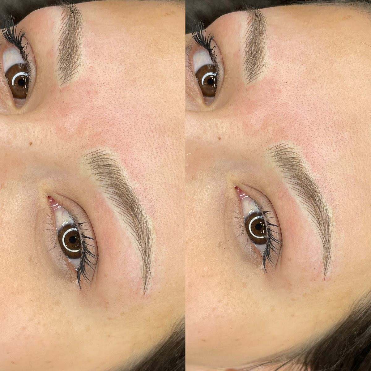 Вежди, изрисувани косъм по косъм по метода PhiBrows